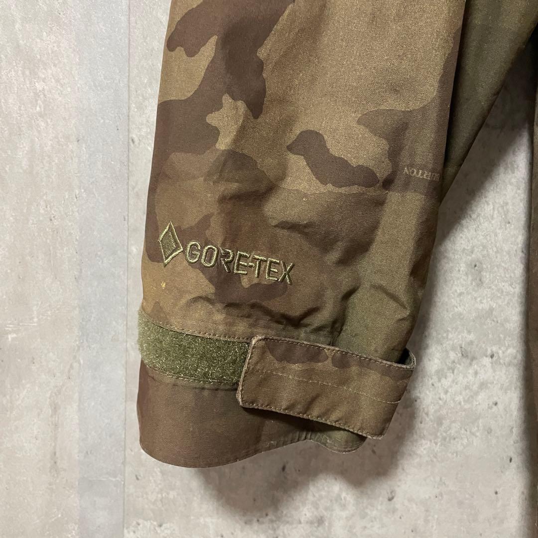 BurtonバートンスキーウェアスノーボードジャケットパーカーGORETEX迷彩