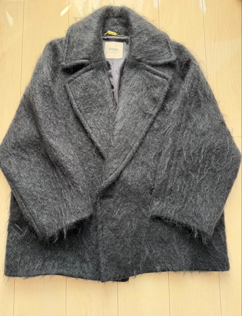 ⭐︎美品JOURNALSTANDARDL'ESSAGE モヘヤシャギーダブルコート