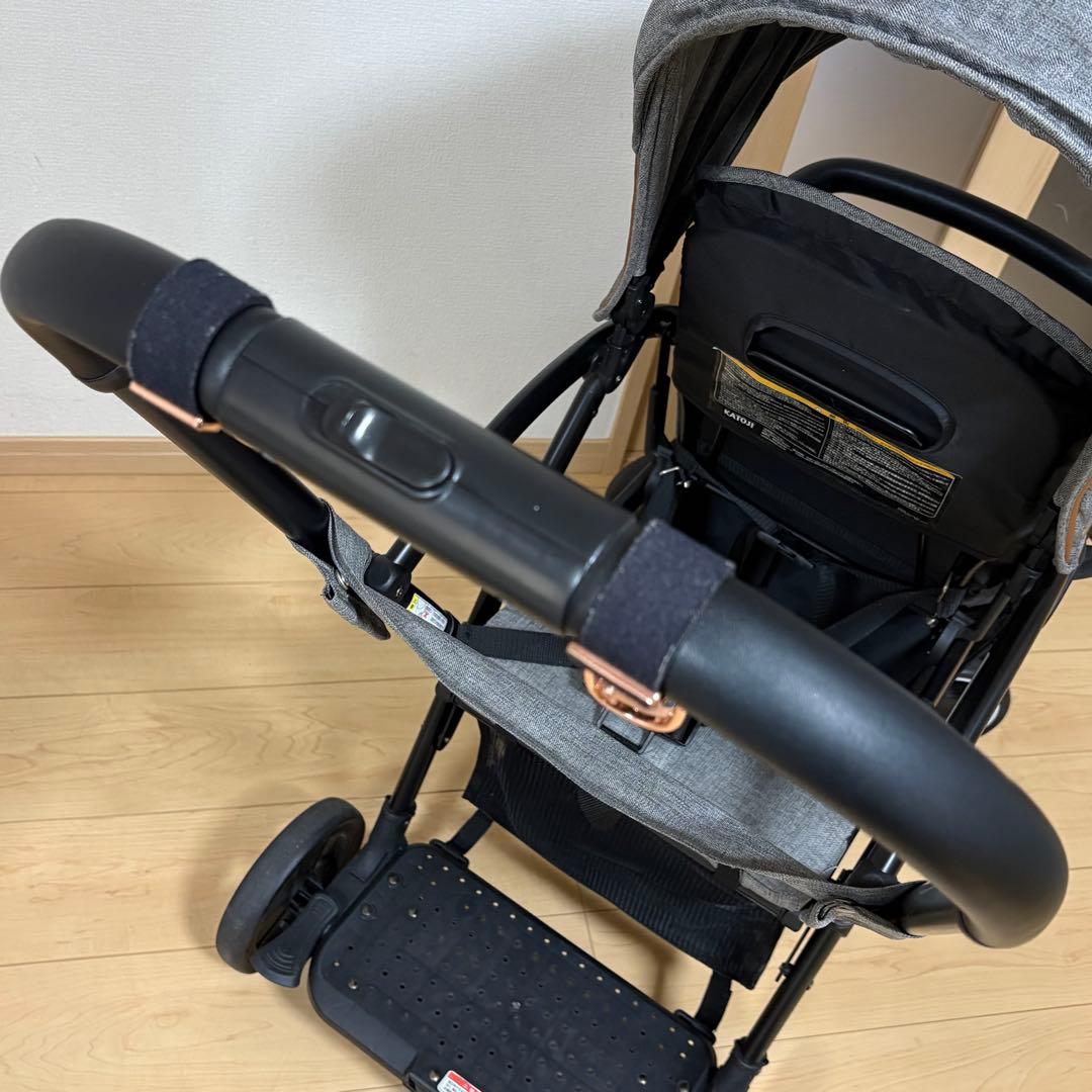 KATOJI カトージ ベビーカー 2-Seater 2シーター（グレー）