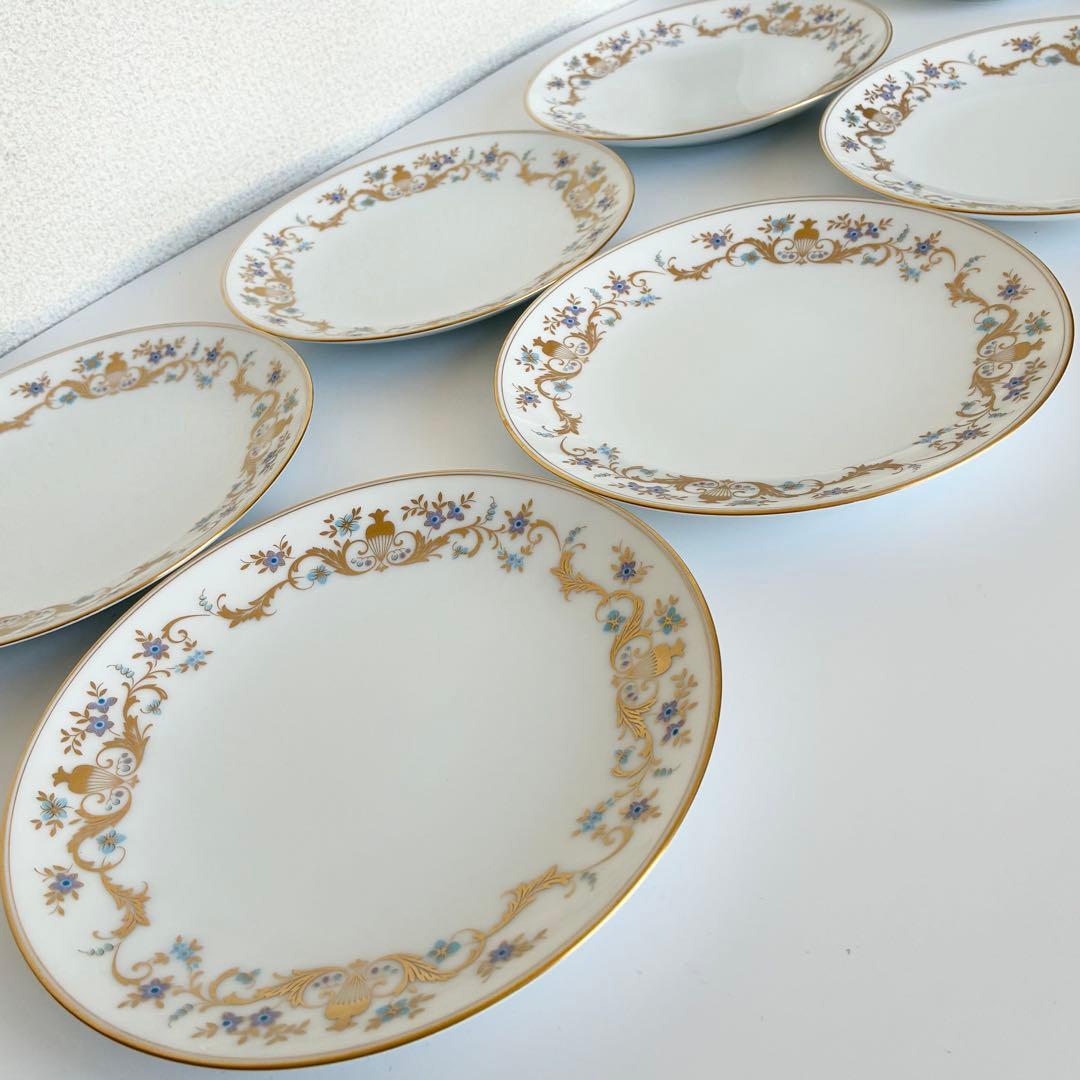 【極美品】大倉陶園 OKURA 小花 金彩 ティー・コーヒーセット 豪華計21点