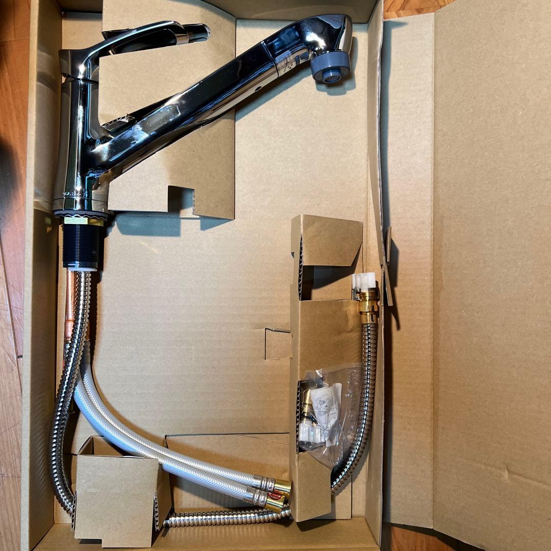 「SANEI」ワンホールシングルレバースプレー混合栓　K87120JV-13