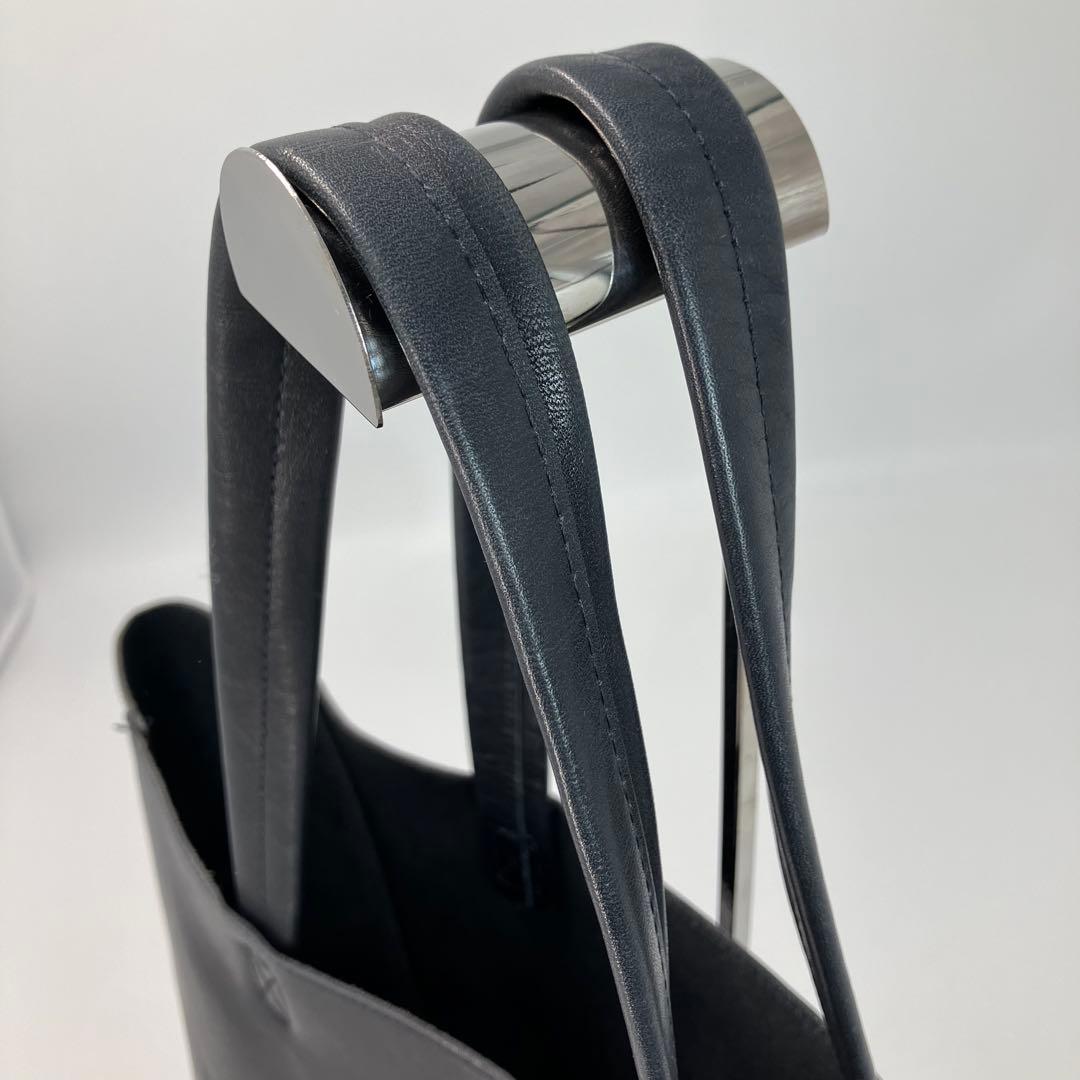 【良品】マーガレットハウエル ソフトレザートートバッグ 本革 A4 大容量