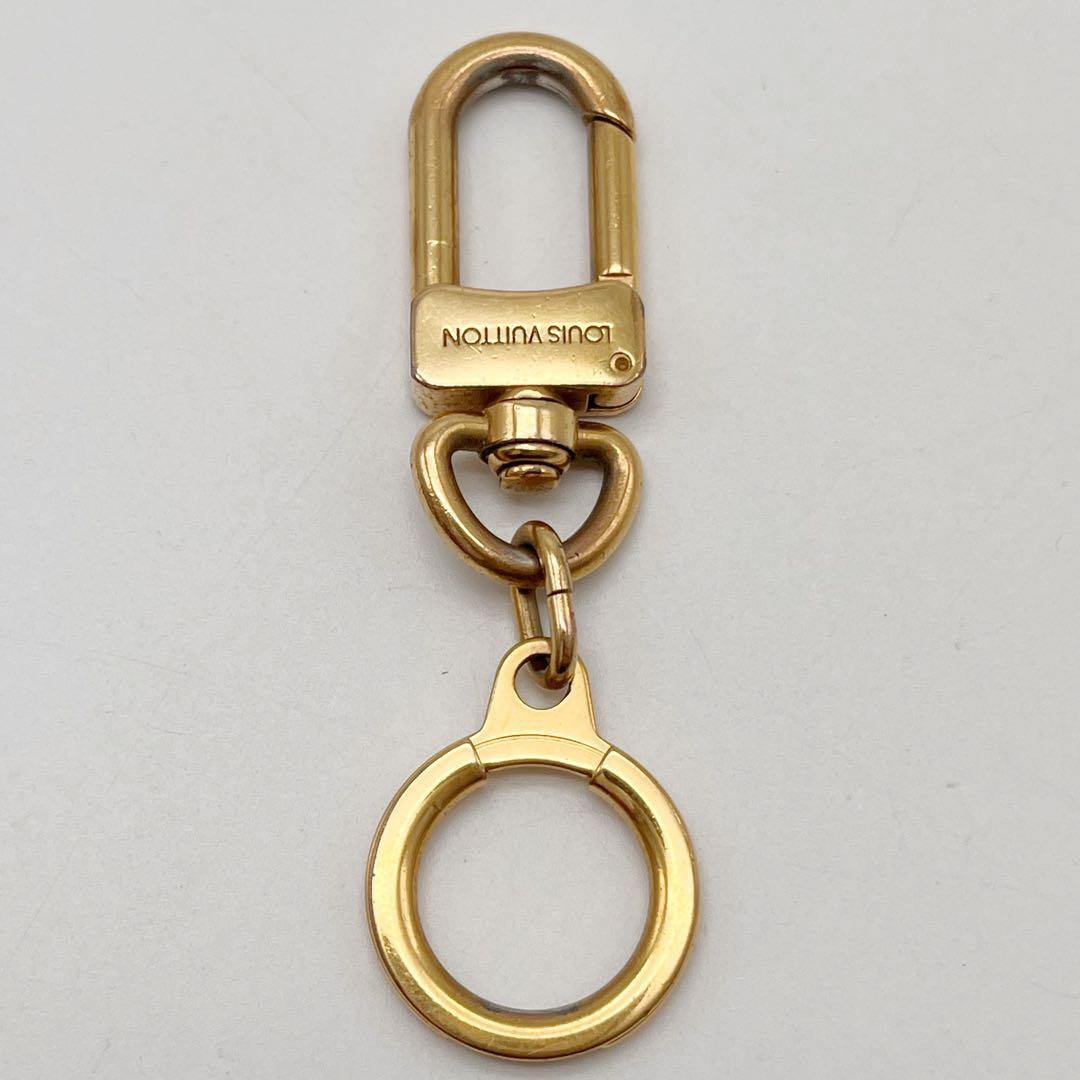 ルイヴィトン アノクレ　ゴールド バッグチャーム キーホルダー　キーリング