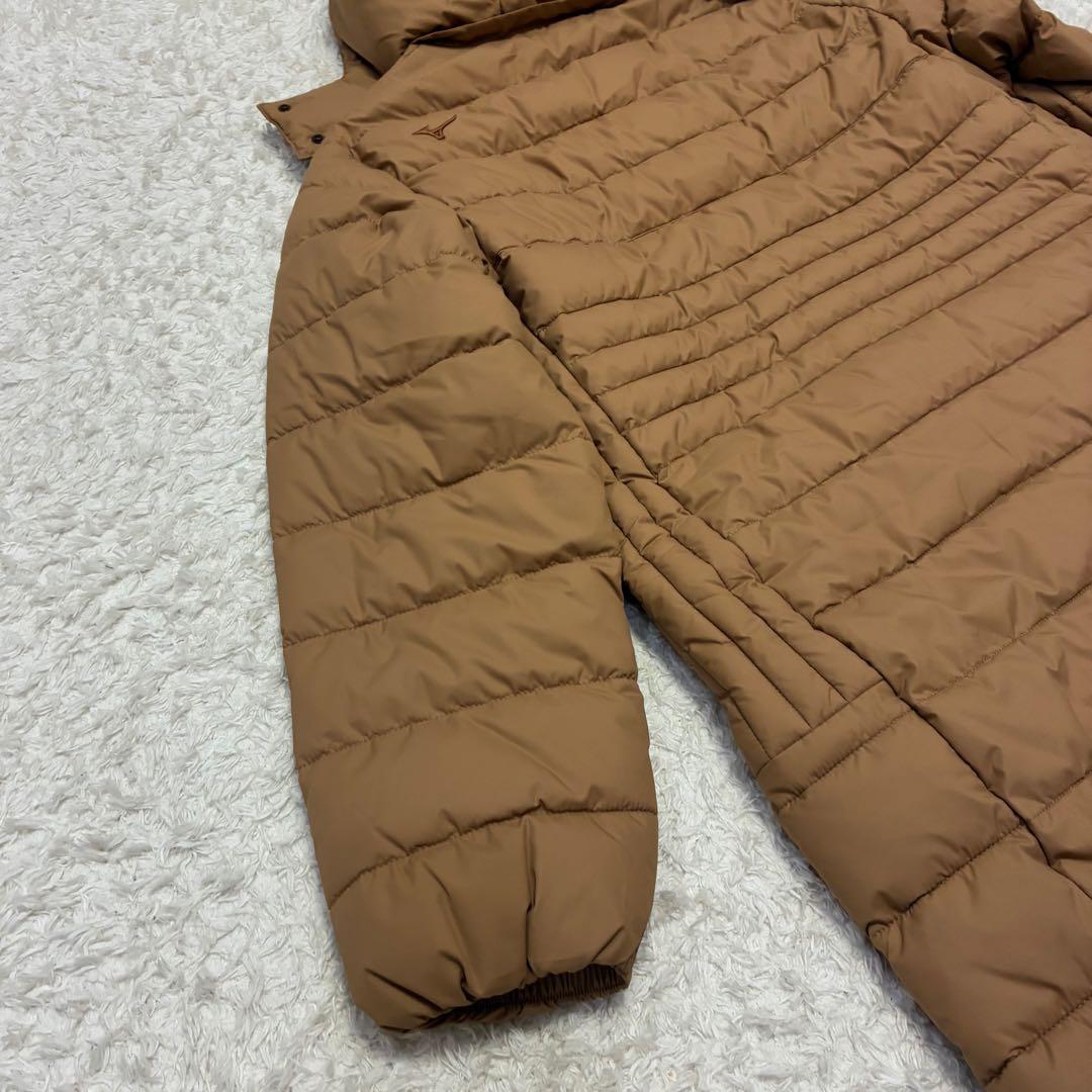 新品タグ付き プレスサーモリフレクションギア中綿ロングコート キャメル XL