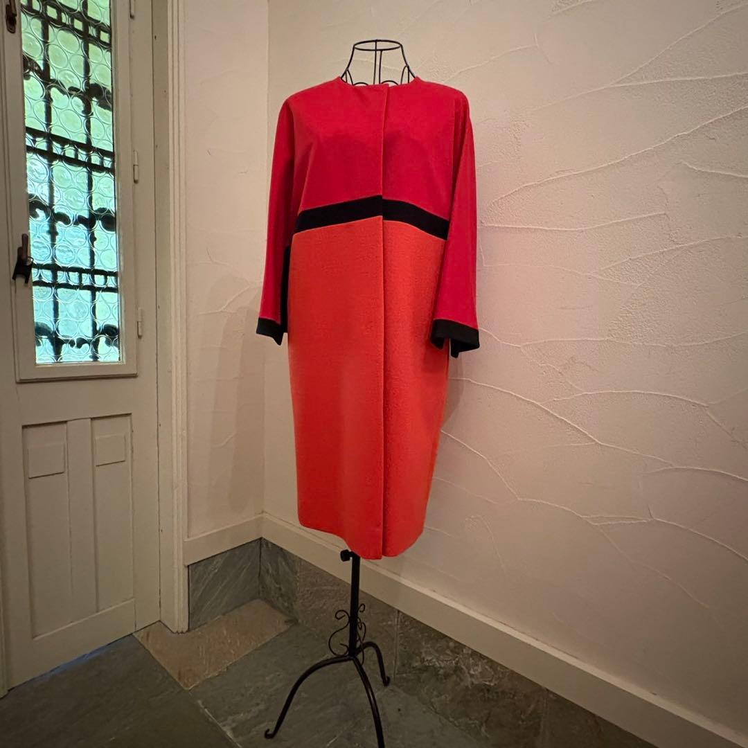 翠*ん様 美品　pierre cardin ピエールカルダン デザインコート　サ