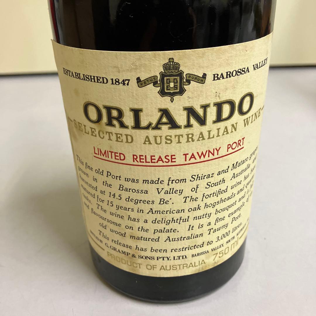 E壁 オーランド Orlando ORLANDO ワイン 1847年 古酒