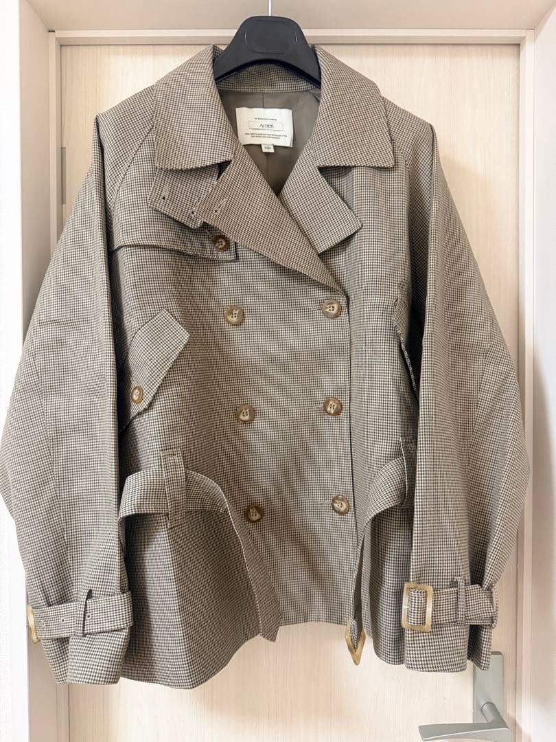 ジャケット・アウター Ameri vintage DADDY MIDI TRENCH COAT