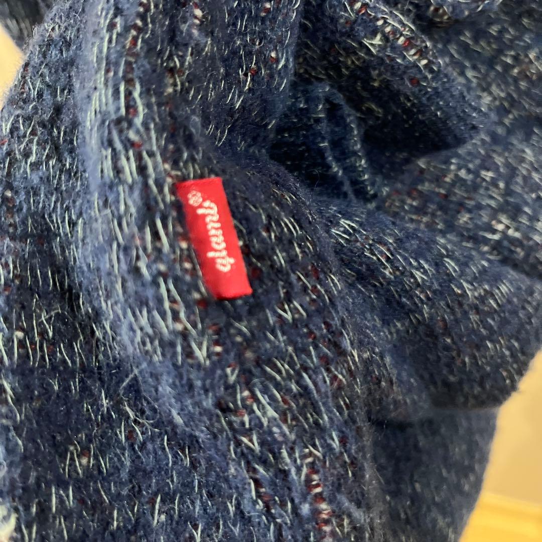 glamb グラム　美品　ユニオンジャック柄ロングニットカーディガン