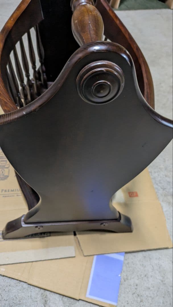 美品！マガジンラック　アンティーク家具　柏木工　KASHIWA