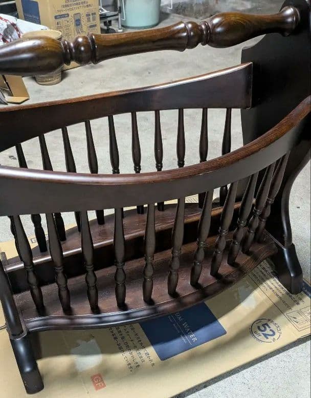 美品！マガジンラック　アンティーク家具　柏木工　KASHIWA