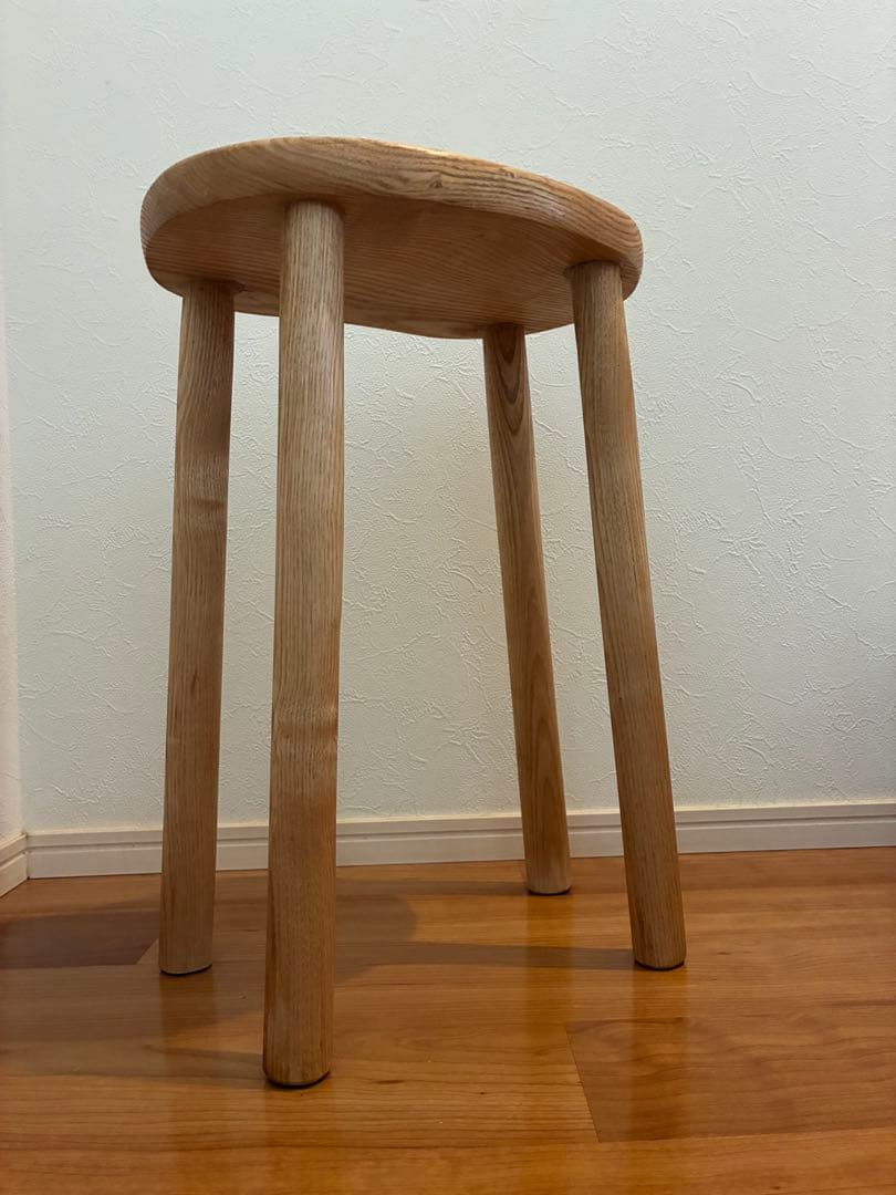 注文製作　栗の無垢材のスツール