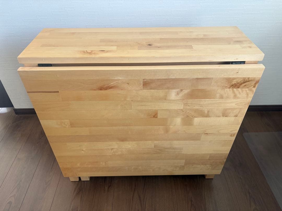 【2/6までの購入限定値下げ】IKEA 収納付きバタフライテーブル　NORDEN