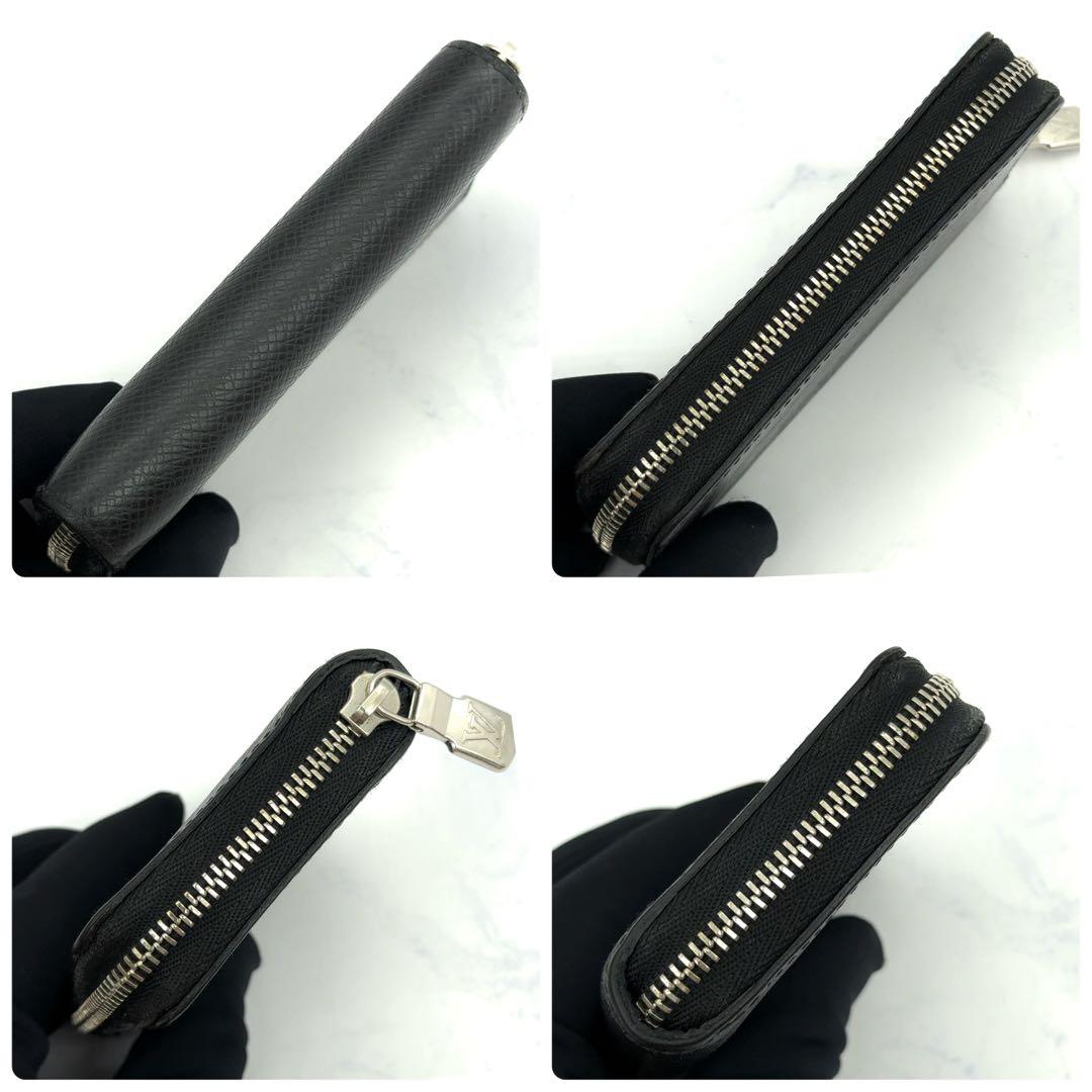 【最高級美品】ルイヴィトン タイガ ジッピーパース ノワール 小銭入れ
