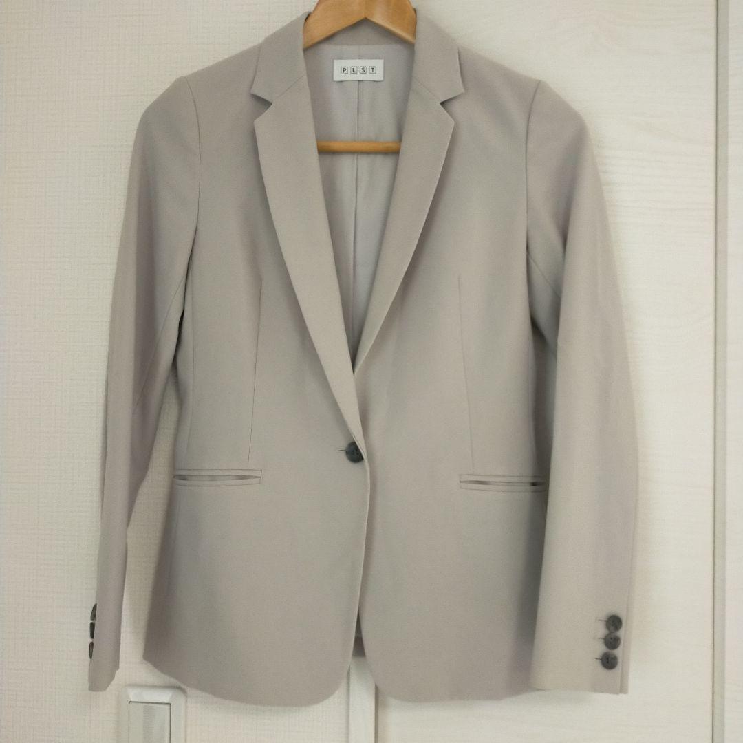 PLST グレー ビジネススーツ XS プラステ セットアップ フォーマル