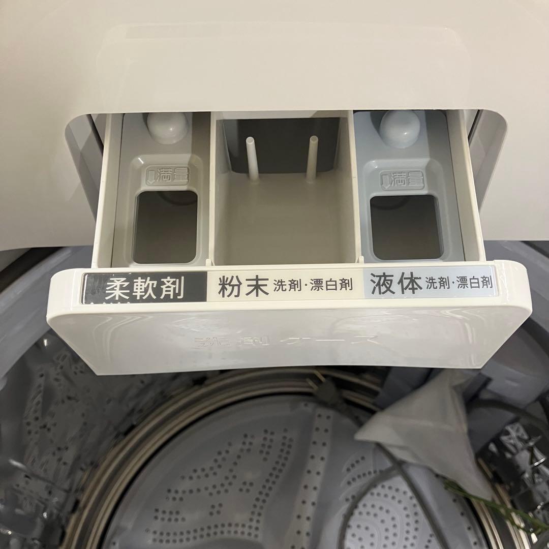 4178 SHARP 縦型洗濯機 ES-SW10K-W 白 ホワイト