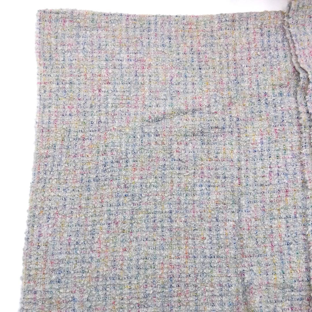 シャネル❤パステルカラー マフラー❤グレー