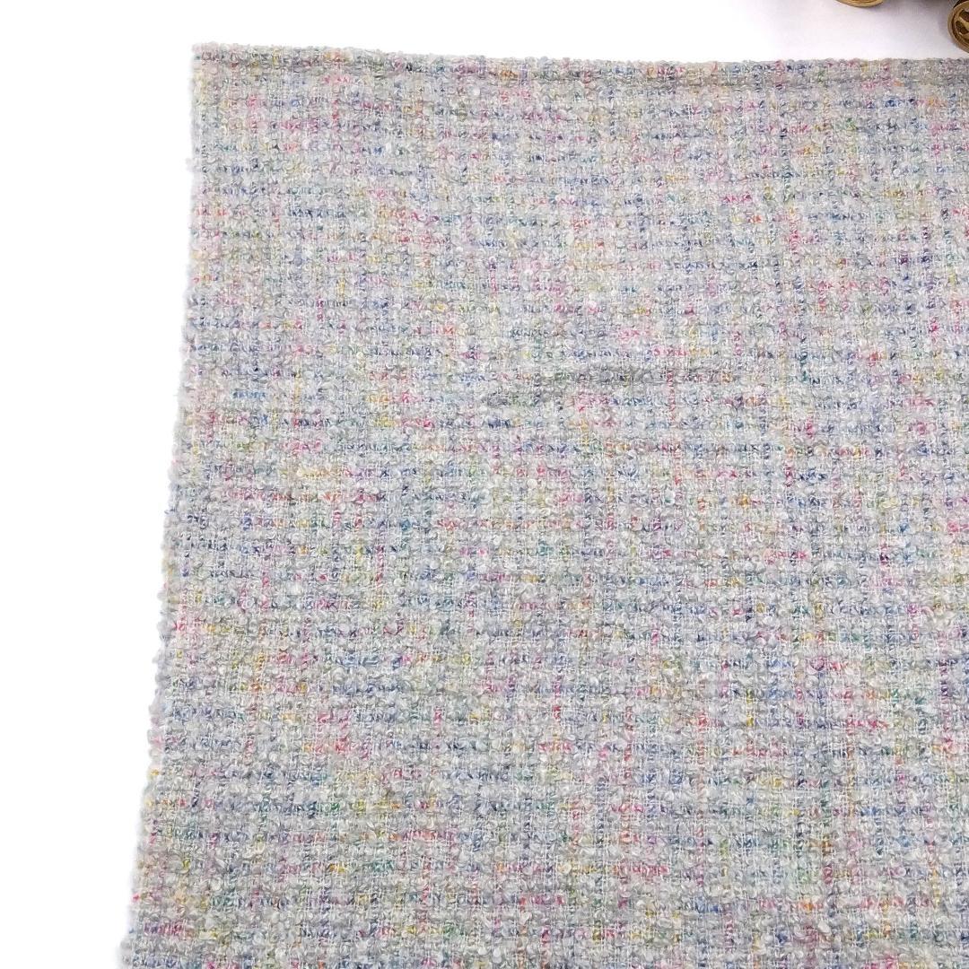 シャネル❤パステルカラー マフラー❤グレー