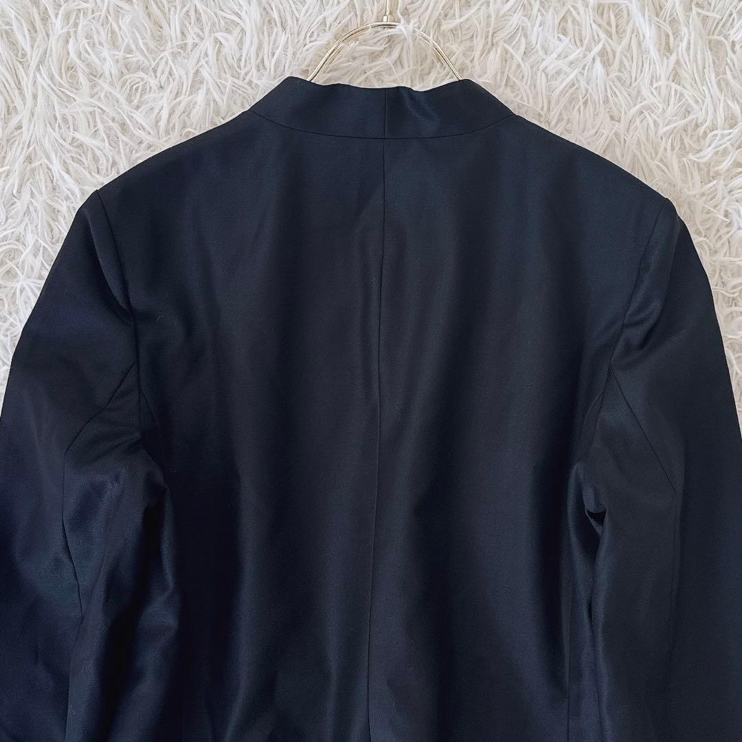 極美品 サイズ40✨カノニコ ユナイテッドアローズ ノーカラー パンツスーツ 紺