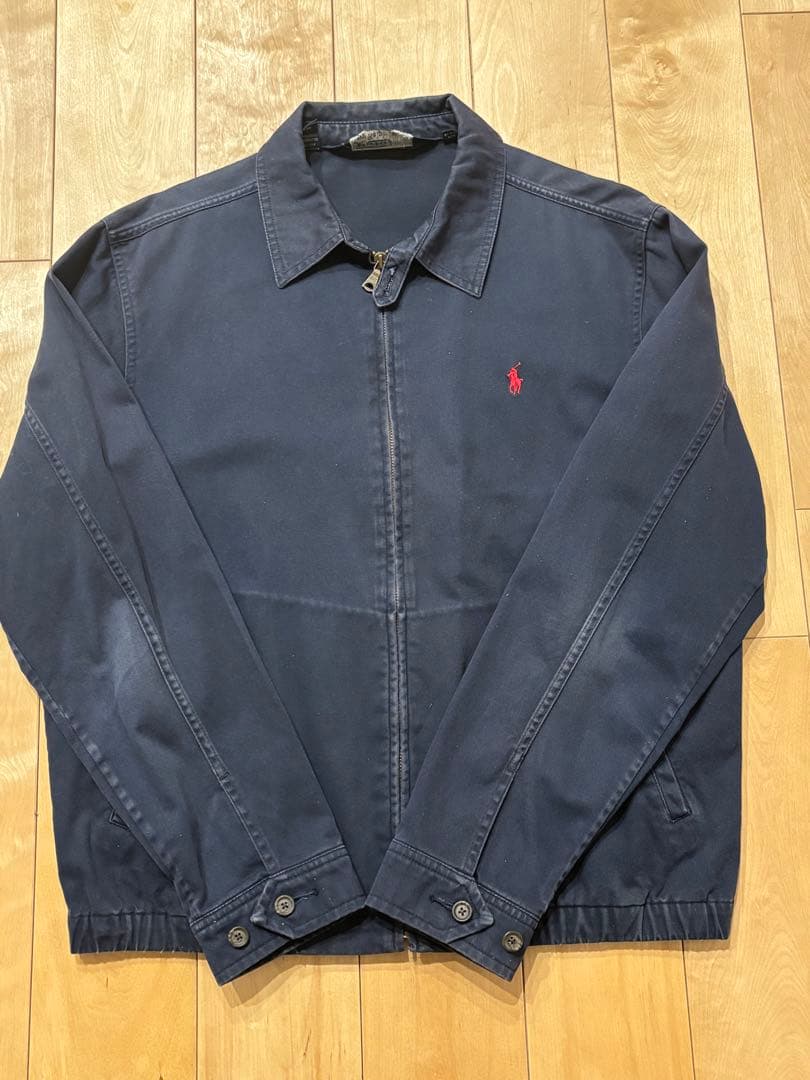 Polo Ralph Lauren ネイビー スウィングトップ　古着
