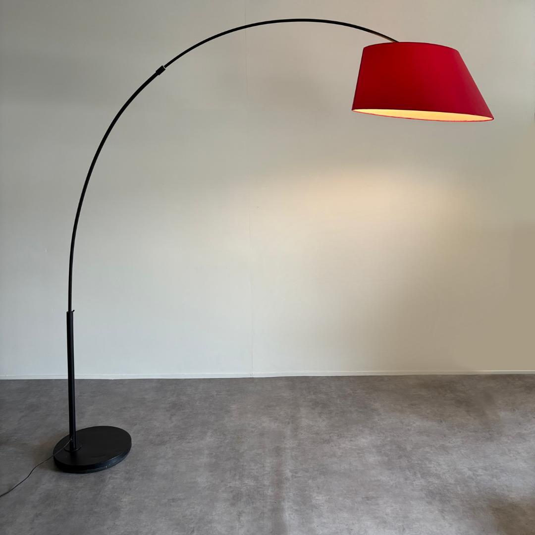 ヴィンテージ　スタンドライト 　レッド　大型