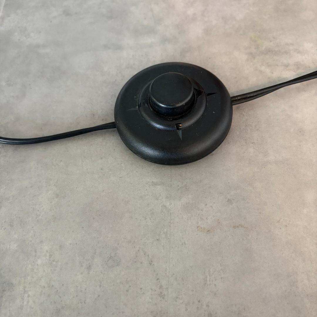 ヴィンテージ　スタンドライト 　レッド　大型