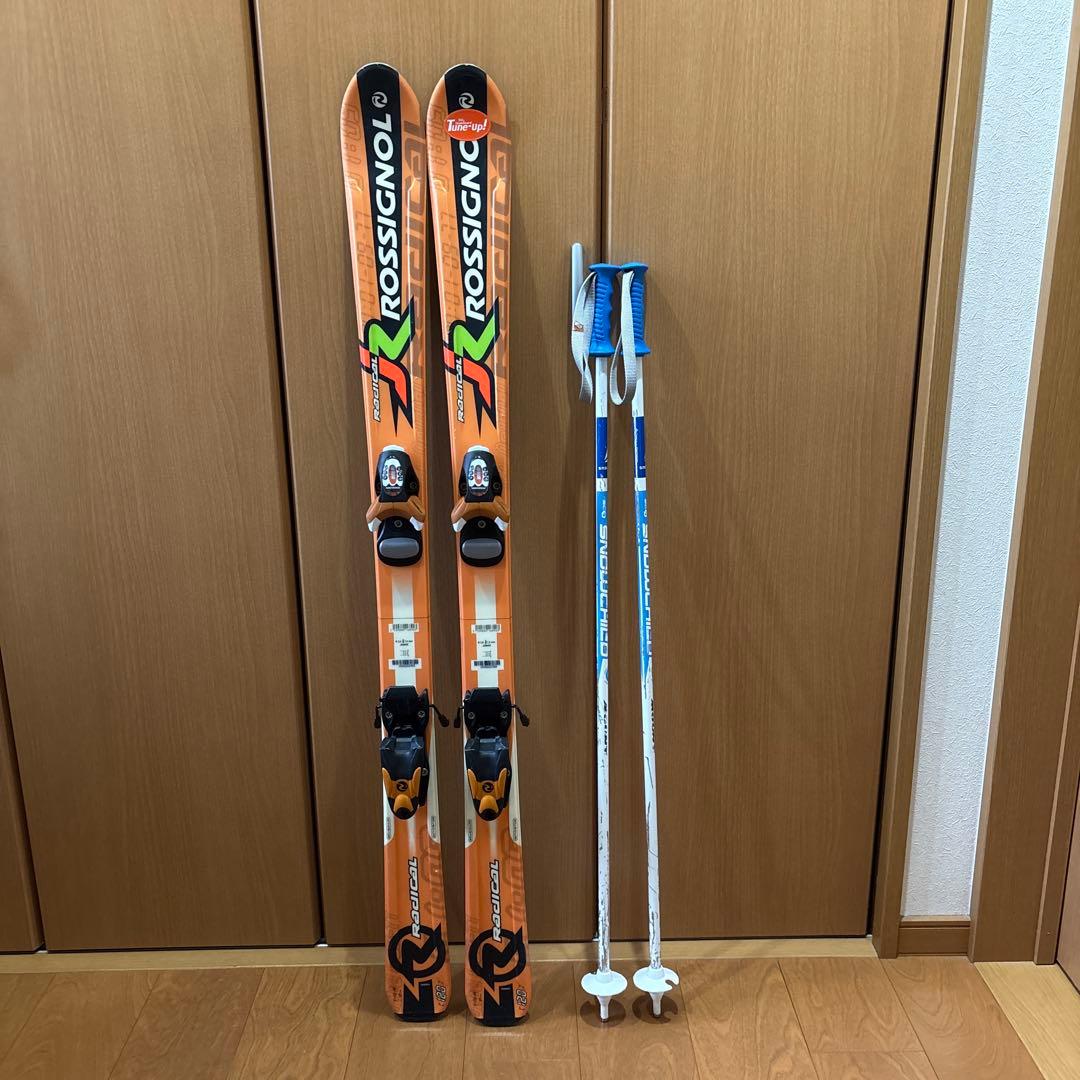 ROSSIGNOL スキー板とストックセット