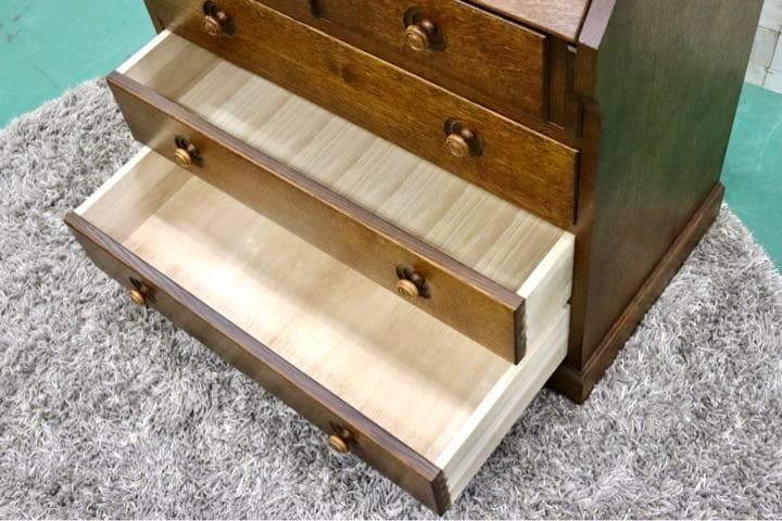 GMFH194○えぞ民芸家具 / 蝦夷民芸家具 クレア ライティングビューロー