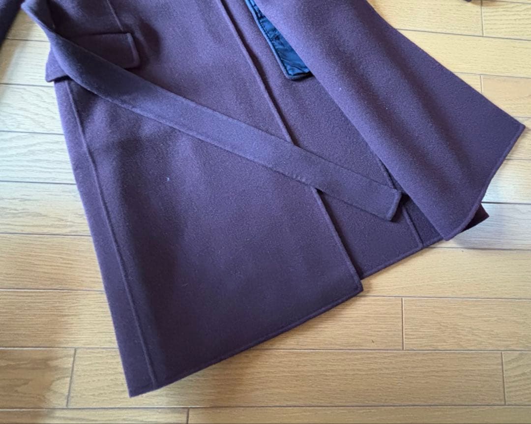 Theory　ダブルフェイスラップコート