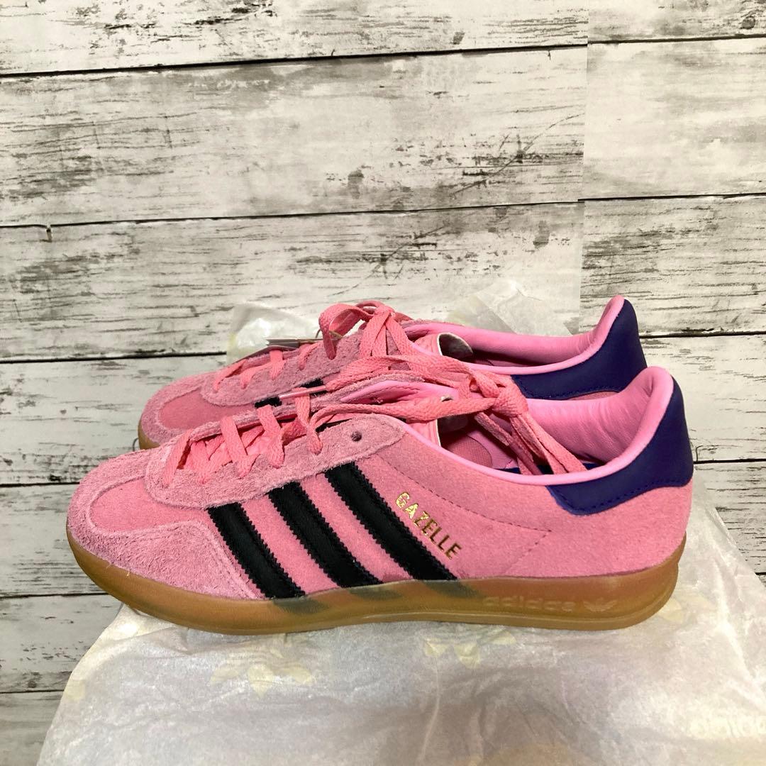 新品箱付☆アディダスadidas ガゼル Indoor Bliss Pink