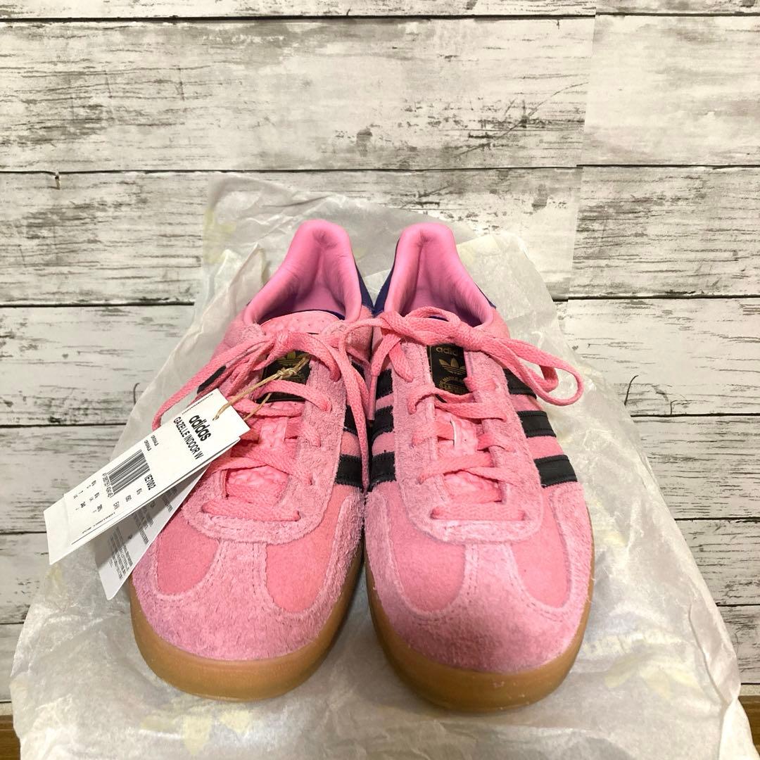 新品箱付☆アディダスadidas ガゼル Indoor Bliss Pink