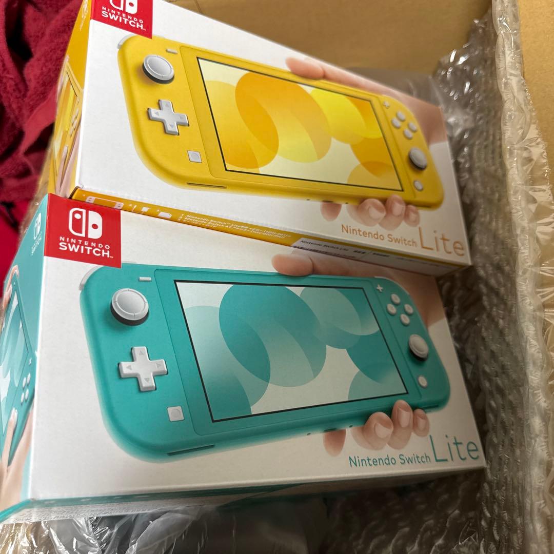 Nintendo Switch Lite イエロー、ターコイズ