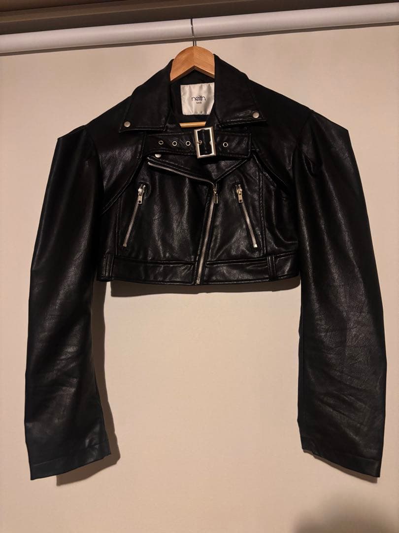 値下げ中！neith tokyo 2way ボレロ ライダース レザージャケット