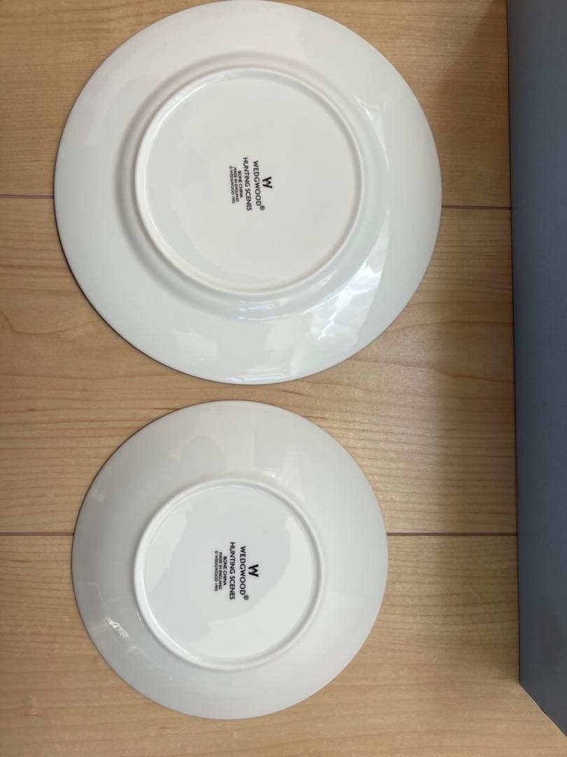 コールポート ハンティングシーン トリオ カップ&ソーサー デザートプレート