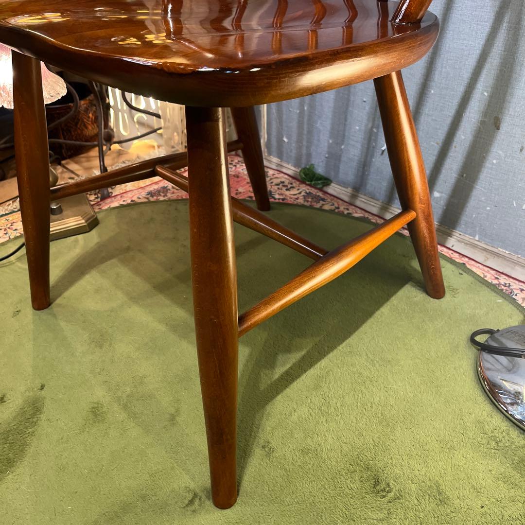 L２　キツツキマーク　ヴィンテージ ヴィンテージ ボーバックチェア