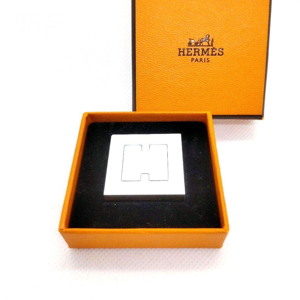 HERMES エルメス フォトスタンド シルバー