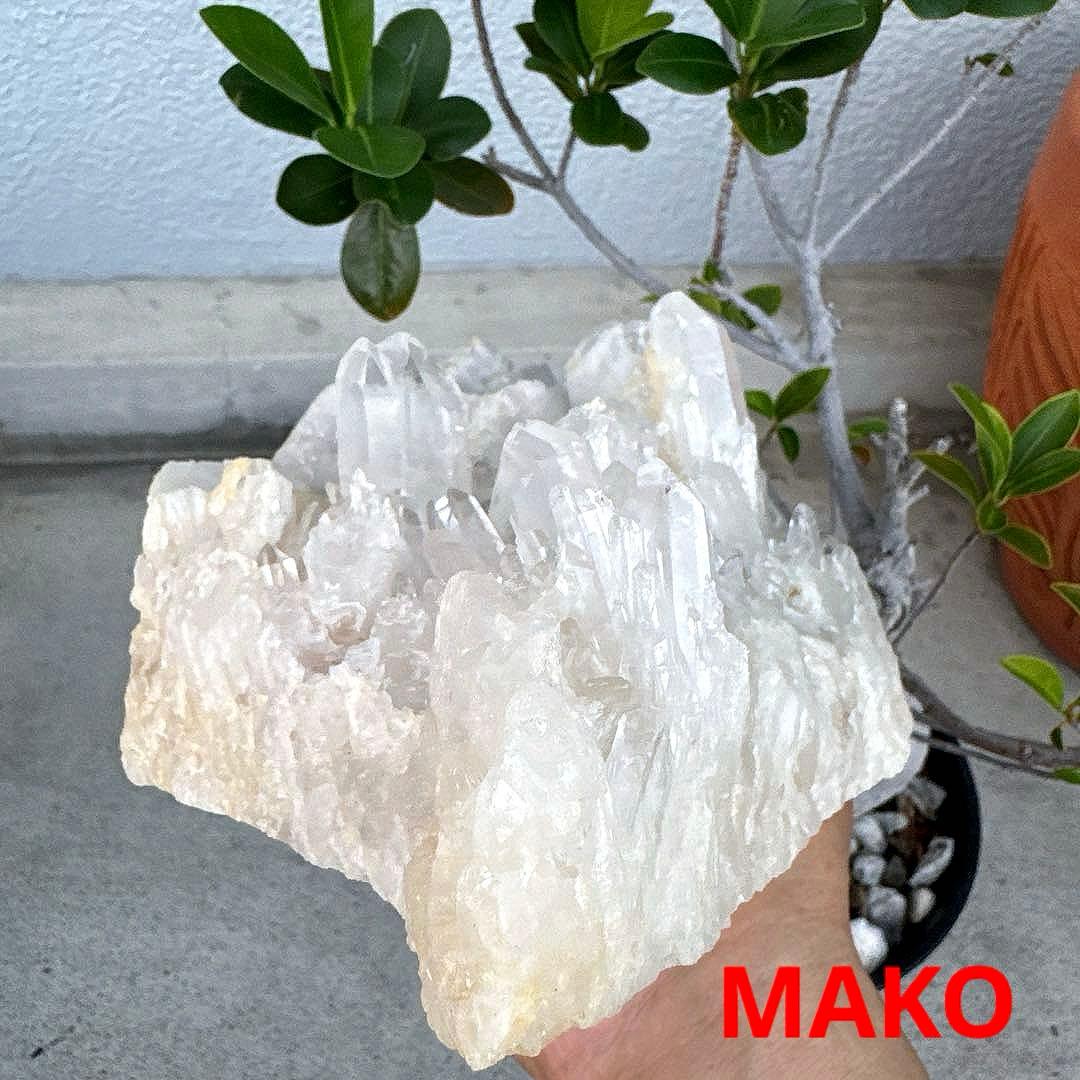 M1755☆水晶クラスター3.0Kg☆天然石　原石☆N50403-D