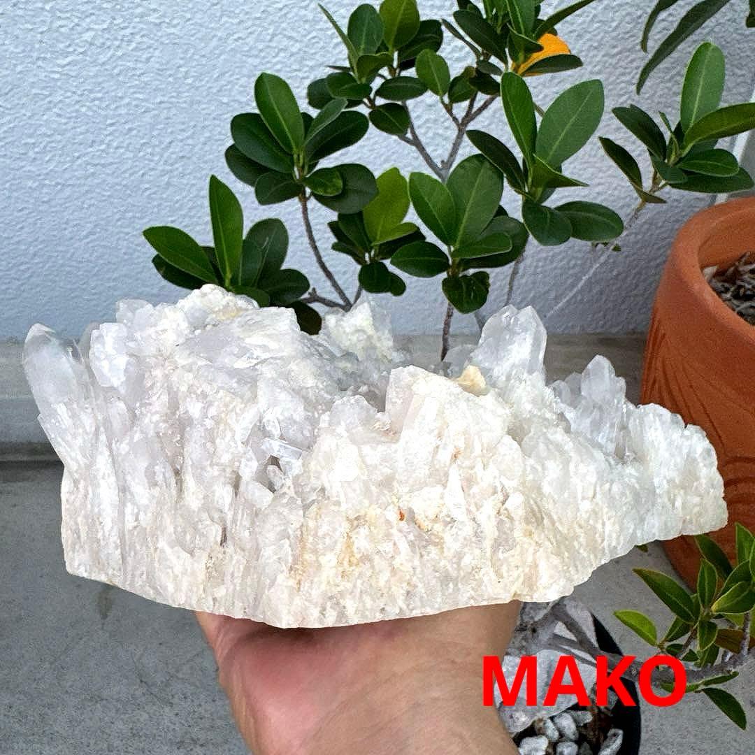 M1755☆水晶クラスター3.0Kg☆天然石　原石☆N50403-D