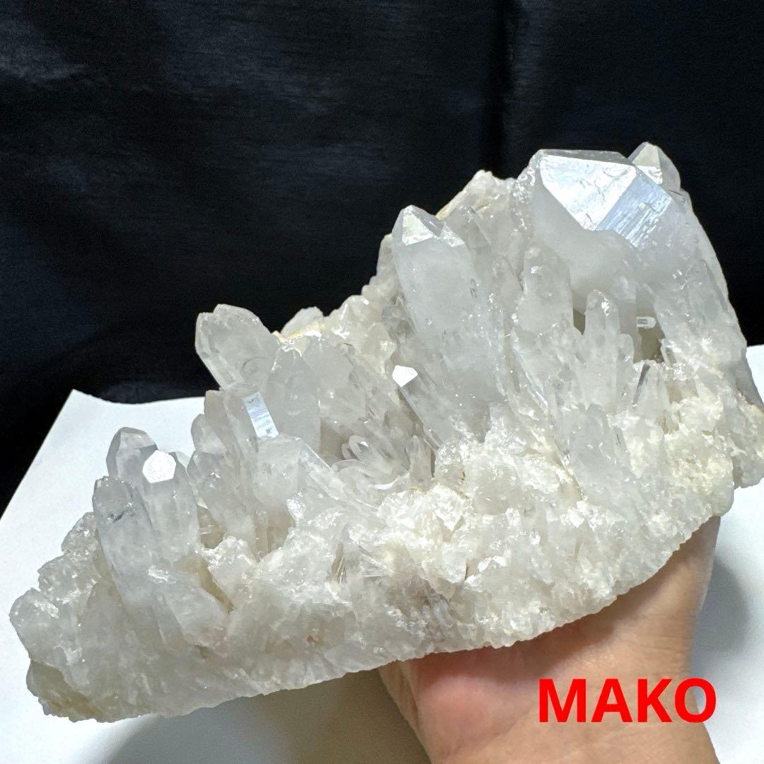 M1755☆水晶クラスター3.0Kg☆天然石　原石☆N50403-D