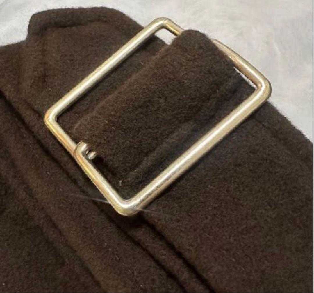 最終お値下げ■anuans アニュアンス■ウールトレンチコート■ブラウン