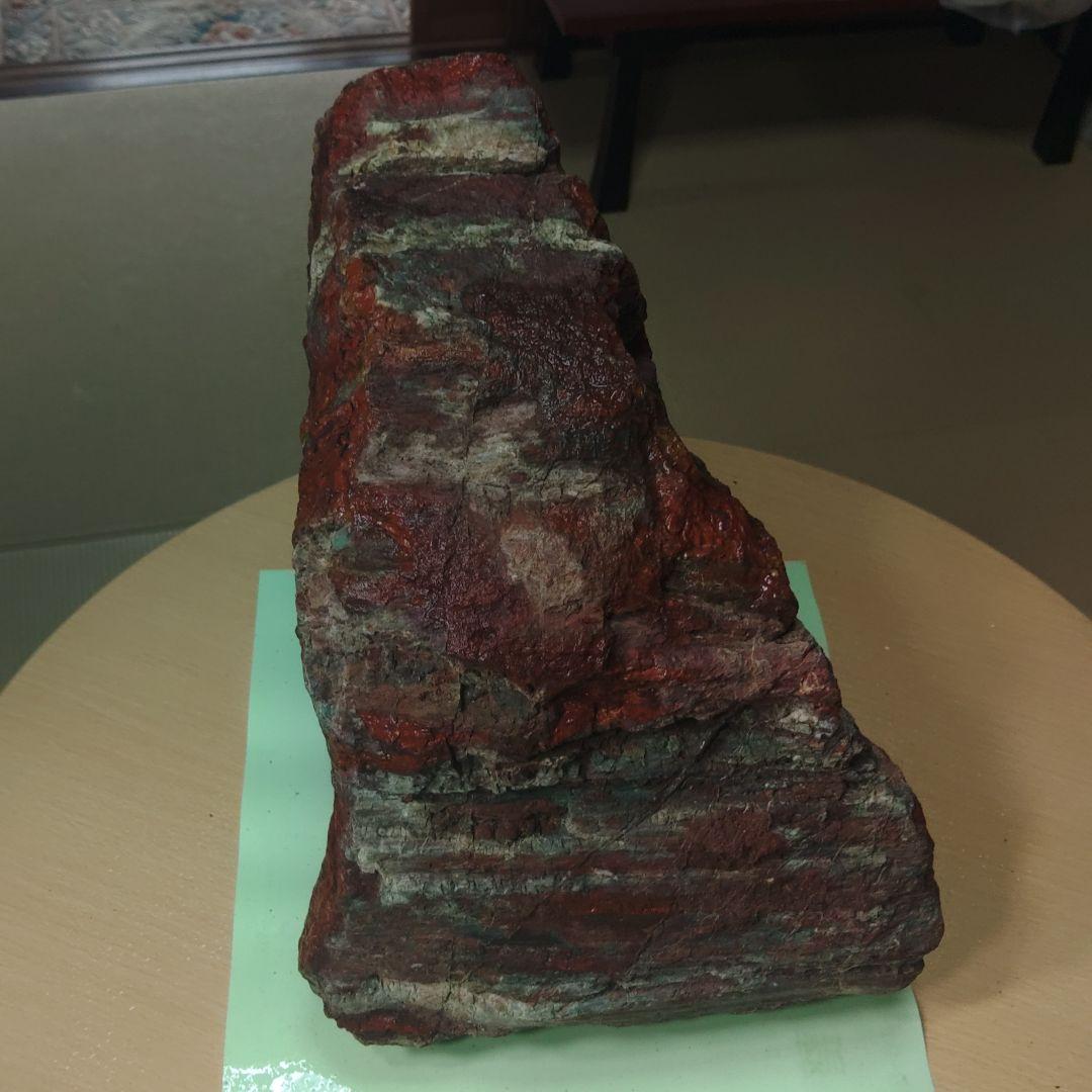 天然石　赤石　佐渡の赤石　赤玉石 パワーストーン　18.5kg　遺品整理yori