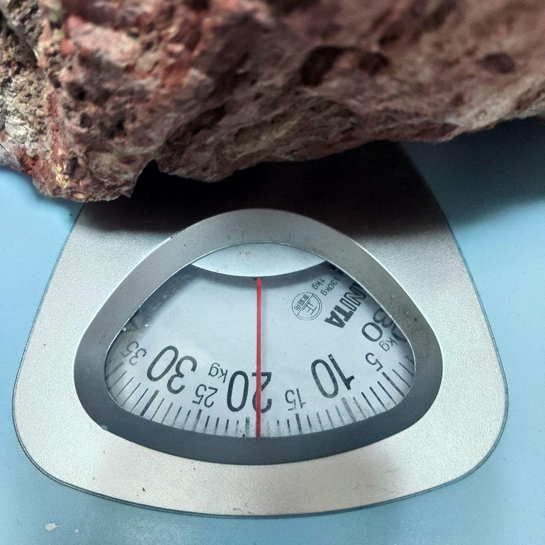 天然石　赤石　佐渡の赤石　赤玉石 パワーストーン　18.5kg　遺品整理yori