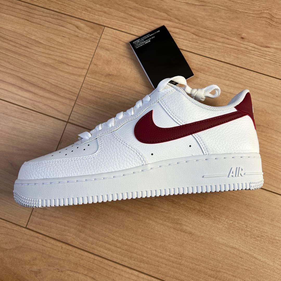 T*I様 Nike Air Force 1 '07 ホワイト/チームレッド 27
