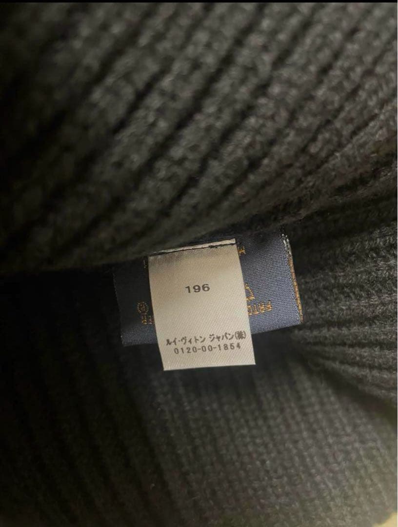 新品未使用　ルイヴィトン　ニット　マフラー　手袋　帽子　3点セット