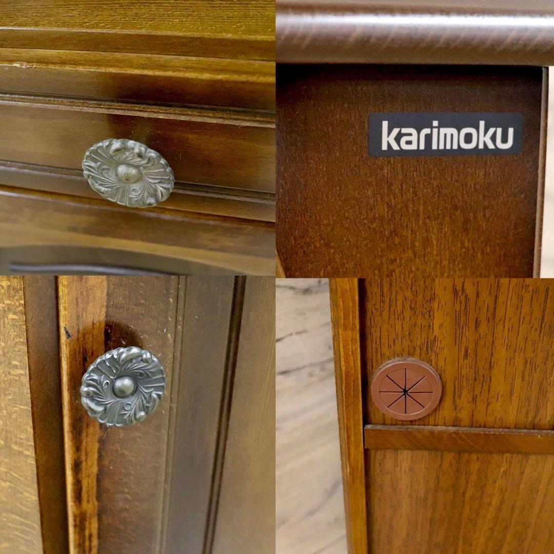 GMIK100○karimoku / カリモク コーナーキャビネット 飾り棚