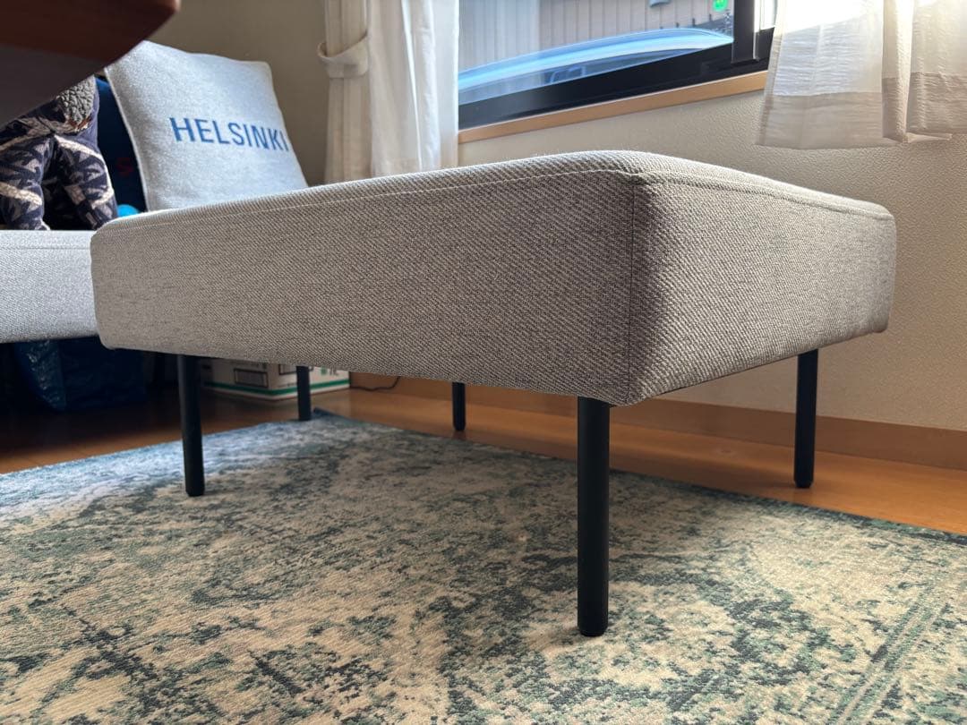 まりのあ様美品［ＩＤＥＥ］ＤＩＶＡＮＣＯ　ＯＴＴＯＭＡＮ　オットマン　無印良品