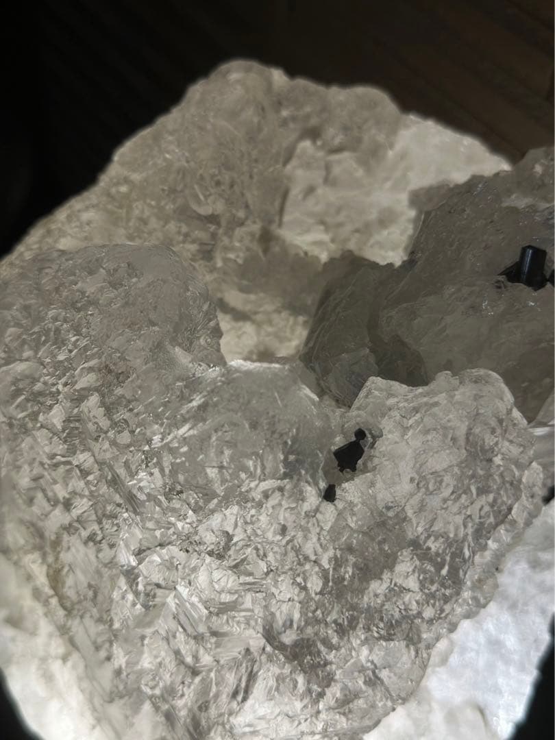 特価最高級 特大15kgヒマラヤアイスクリスタル 台座ライト付 スカルドゥ産