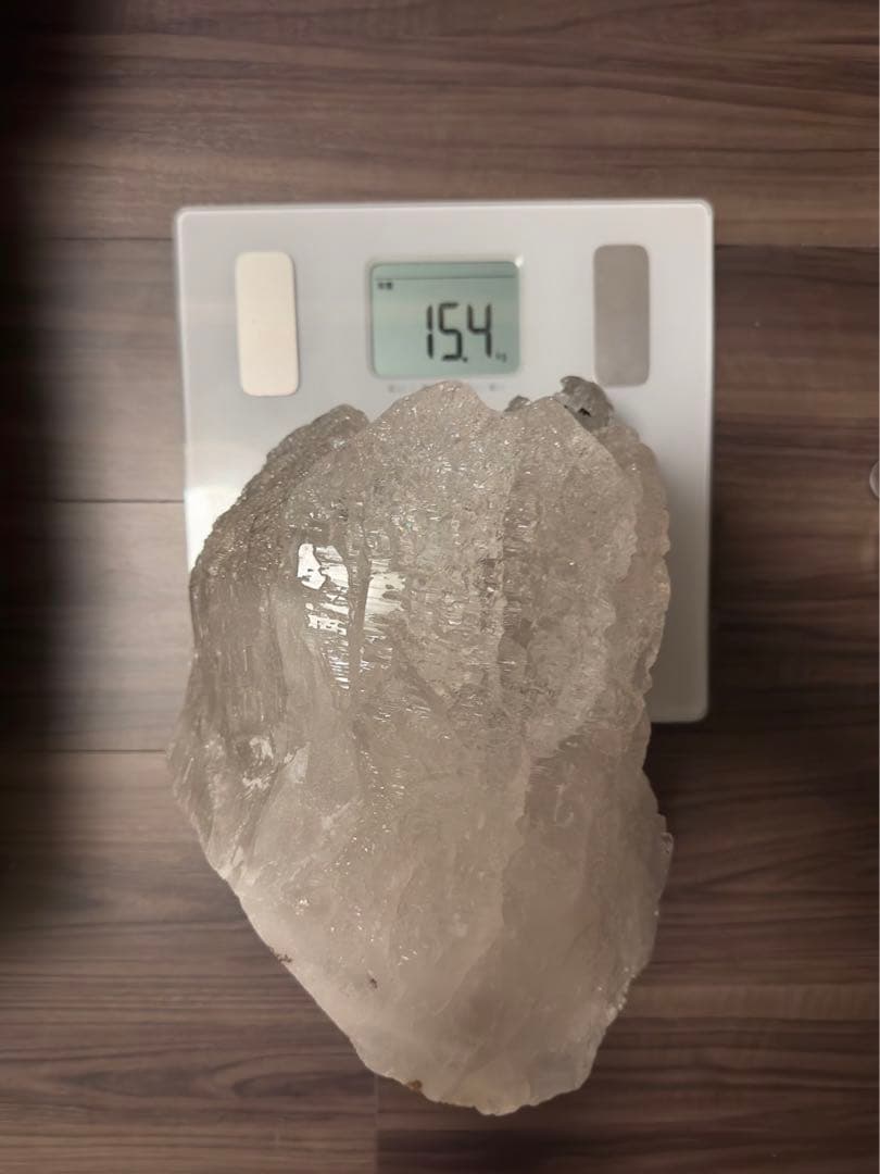 特価最高級 特大15kgヒマラヤアイスクリスタル 台座ライト付 スカルドゥ産