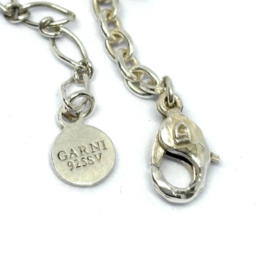 【GARNI】太陽 花 ペンダント 47cm SILVER ネックレス ガルニ