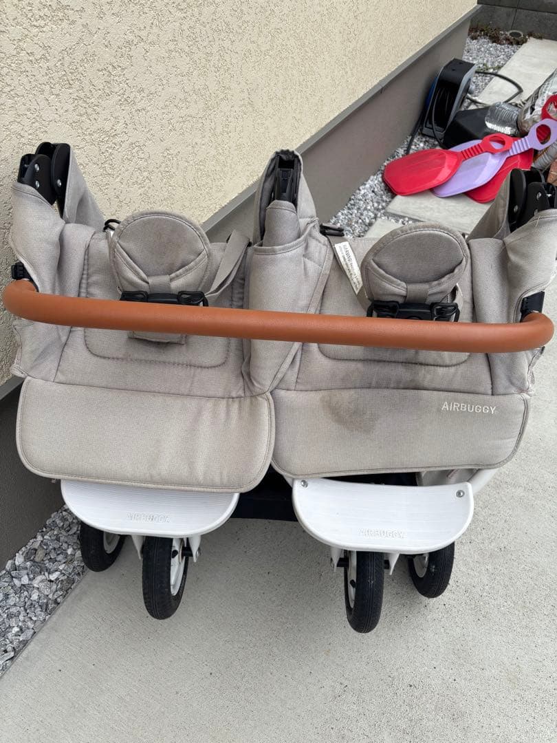 エアバギー　ココダブル　双子用　ピンク　おまけ多数！