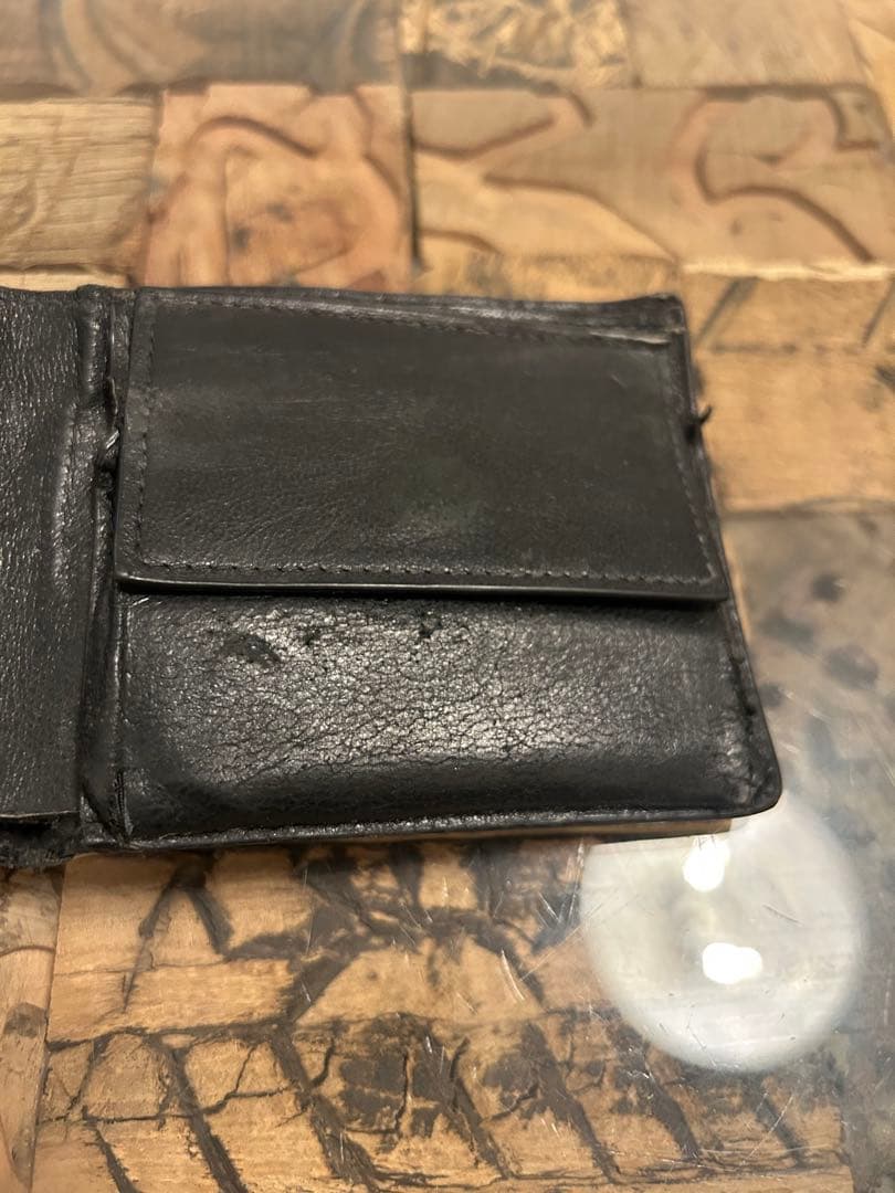 BALENCIAGA 二つ折り財布 クロコ型押し 正規品